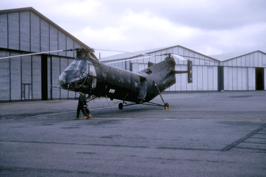 H-21 n° FR51/BSS à Dax en 1965. Alat.fr