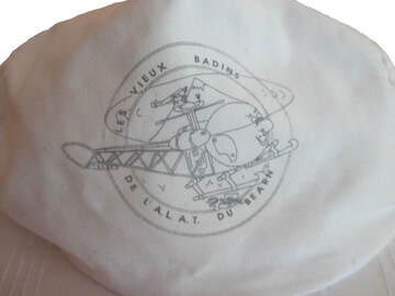 Logo de la casquette les vieux badins de l'Alat du Béarn Alat.fr