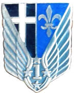 Réduction SEGALEN de l'insigne régimentaire 1er RHC, type 2 Alat.fr