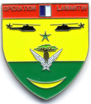 Insigne opération Lamantin au Sénégal Alat.fr
