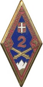 Insigne PA du 2e régiment d'artillerie Alat.fr