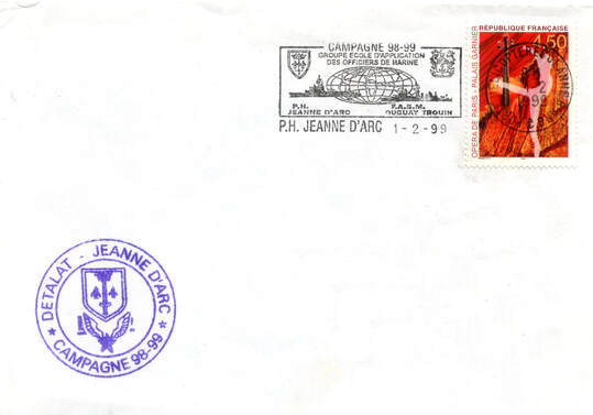 Enveloppe Campagne Jeanne d'Arc 1998-1999 Alat.fr 