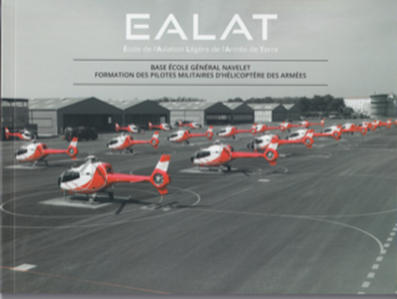 Livre Alat sur la formation des pilotes militaires d'hélicoptères de la défense sur EC120 Calliopé, Dax, 2019 alat.fr