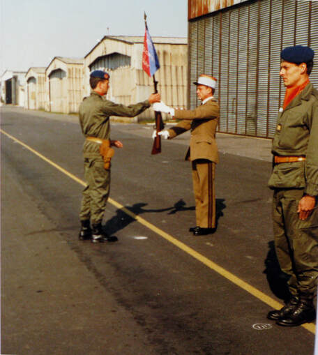 6e RHC : 3 octobre 1980, prise de commandement de la 3e EHA par le capitaine Claude MAITROT. Alat.fr