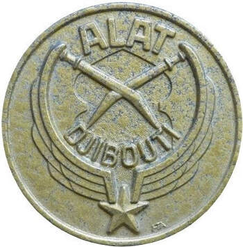 Médaille ALAT Djibouti bronze, fabrication FIA Alat.fr