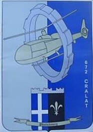 Panneau souvenir de la  672e CRALAT Alat.fr