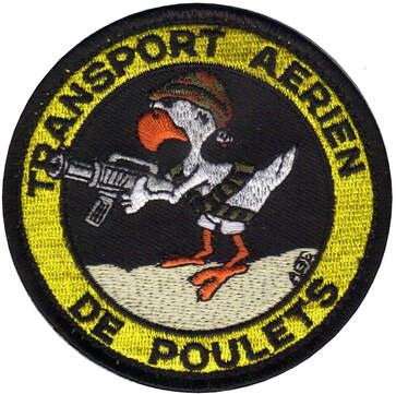 Patch GIH transport aérien de poulets 4e RHFS Alat.fr