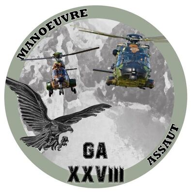 Version numérique du patch 28e promotion groupe des Lieutenants EALAT Alat.fr