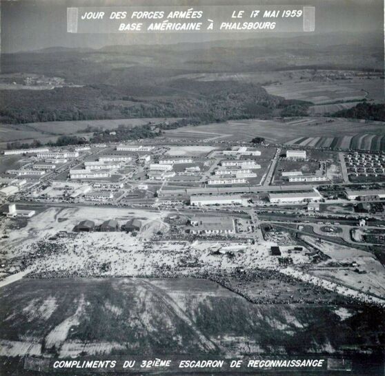 Photo 3 base Phalsbourg, années 1956 - 1959. Alat.fr