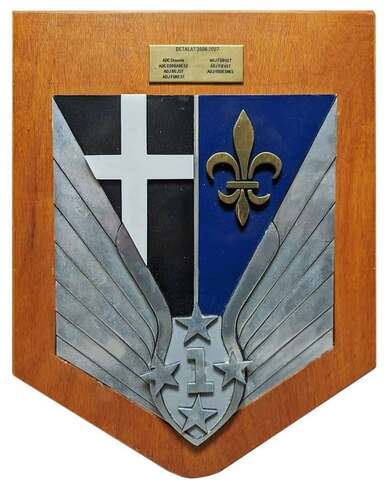 Plaquette commémorative de la campagne Jeanne d'Arc 2006-2007 du 1er RHC Alat.fr