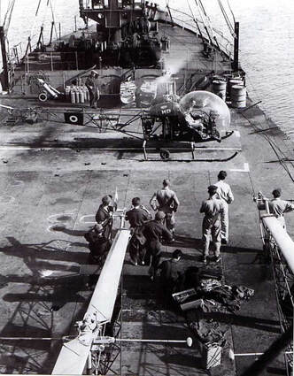 Opération SUEZ : Port-Saïd, novembre 1956. Le capitaine DURAND décolle avec le BELL codé MP. Alat.fr