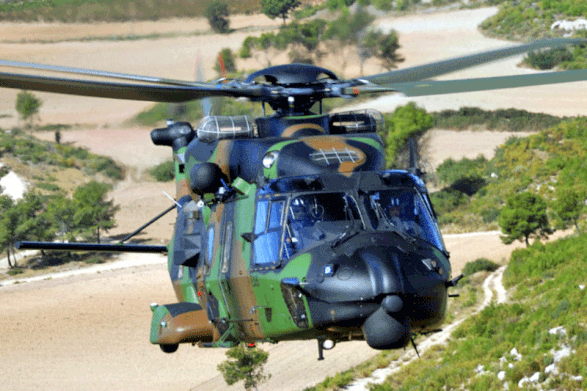 Premier  NH90 CAÏMAN n° 1256/EAB en service dans l'ALAT Alat.fr