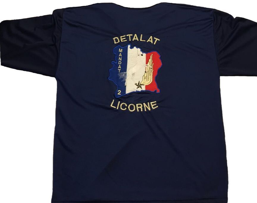 Tee-shirt DETALAT Licorne, 2e mandat dos Alat.fr