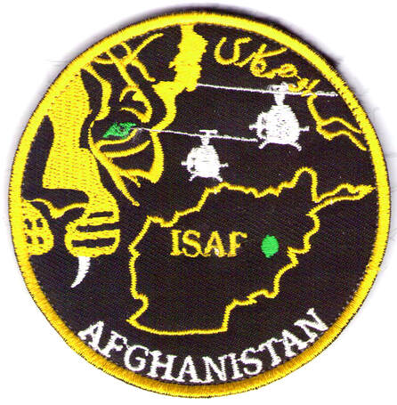 Patch tissu du bataillon d'hélicoptères mandat 7 ISAF Kaboul Alat.fr