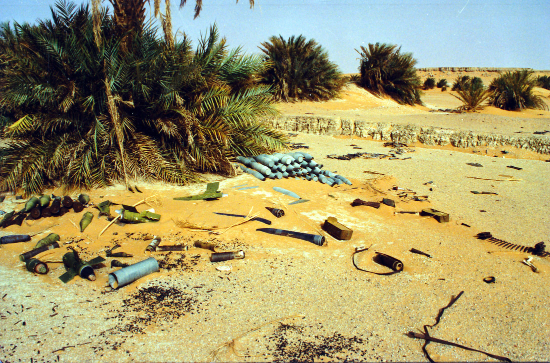 ÉPERVIER : munitions abandonnées aux abords de l'aérodrome de Faya-Largeau (1). Alat.fr