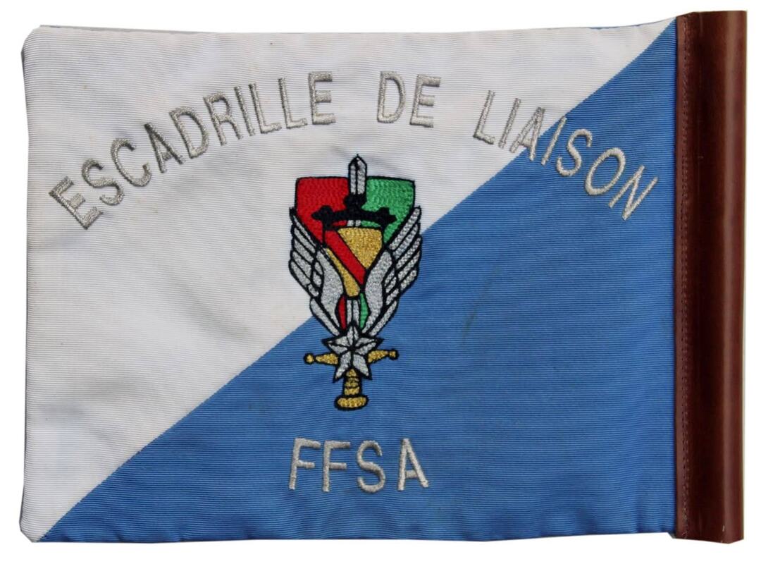 Fanion ELFFSA escadrille liaison des FFSA Alat.fr