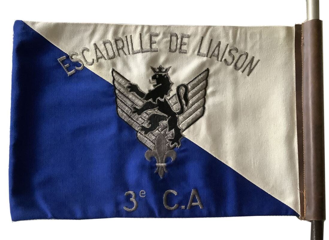 Fanion de l'escadrille de liaison du 3e CA Alat.fr