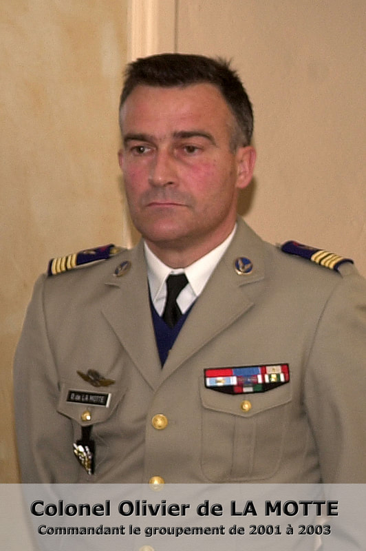 Colonel de la MOTTE chef de corps du GAM-STAT Alat.fr