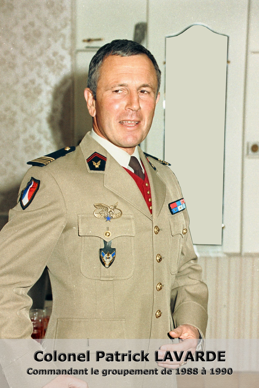 Colonel LAVARDE chef de corps du GAM-STAT Alat.fr