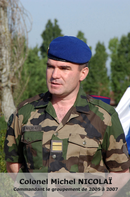 Colonel NICOLAÏ chef de corps du GAM-STAT Alat.fr