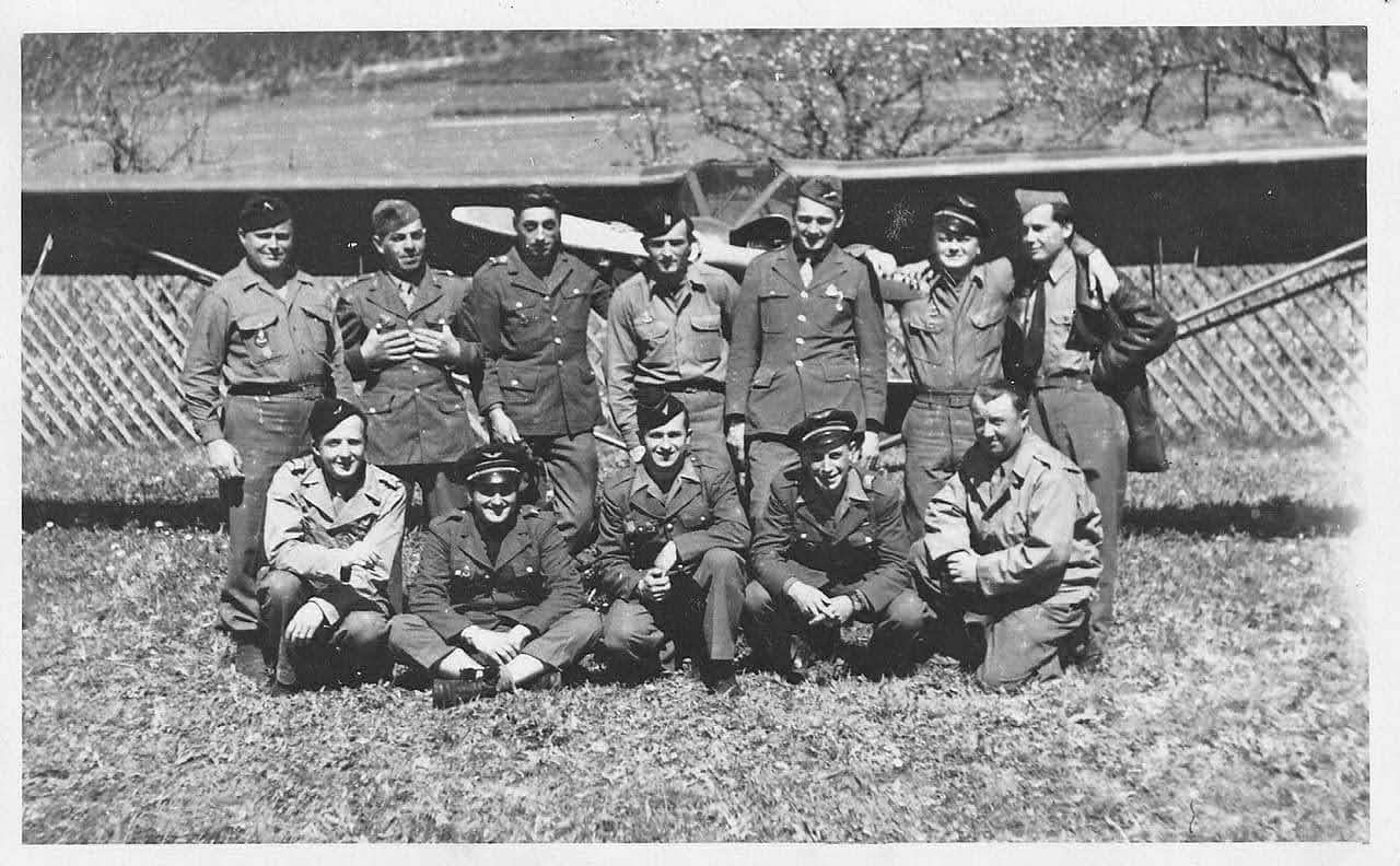 9e DIC, la fine équipe à Nendingen en mai 1945 Alat.fr