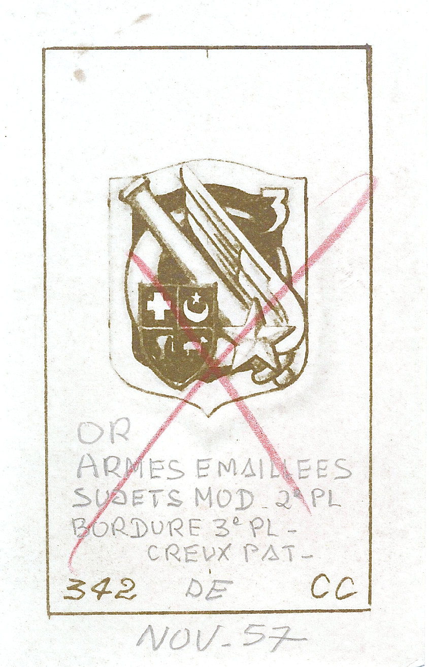 Projet CC de l'insigne GAOA n° 3, type 2 Alat.fr