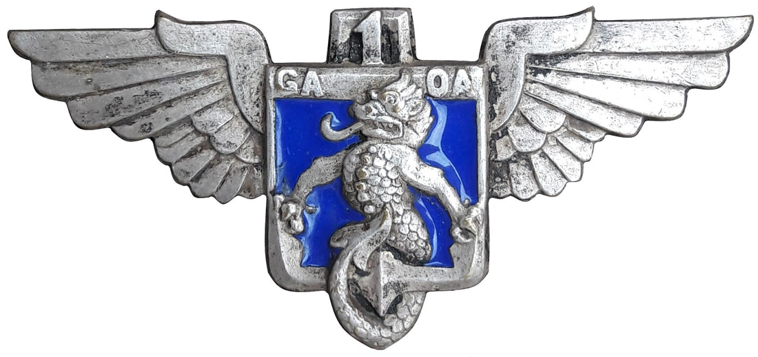 Insigne 1er GAOA Drago Béranger Alat.fr