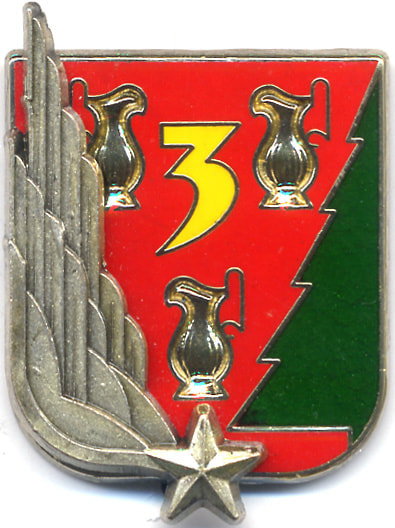 Insigne Badge ALAT 3° RHC Régiment Hélicoptères de Combat ORIGINAL G3409 