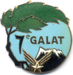 Insigne 7e GALAT Aix, Drago avec homologation Alat.fr 