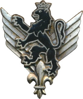Insigne régimentaire 6e RHC DRAGO argenté. Alat.fr