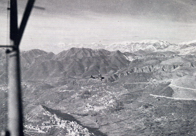 Piper L4 Monte Cifalco fevrier 1944 Alat.fr
