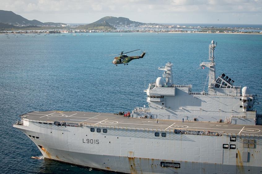 Opération Résilience : PUMA codé DAW, le 17 avril 2020 sur le Dixmude à Saint-Martin, Antilles françaises (2) Alat.fr