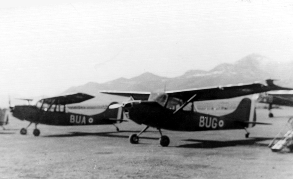 PA 21e DI : CESSNA L-19E, en 1957 à Batna (3). Alat.fr