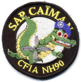 Patch tissu section approvisionnements CFIA NH 90 Alat.fr