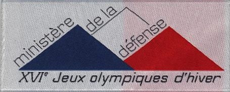 Patch ministère de la défense JO 1992 Alat.fr