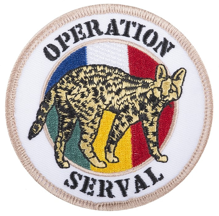 insigne général type 1, en couleurs type 1 de l'opération SERVAL Alat.fr  