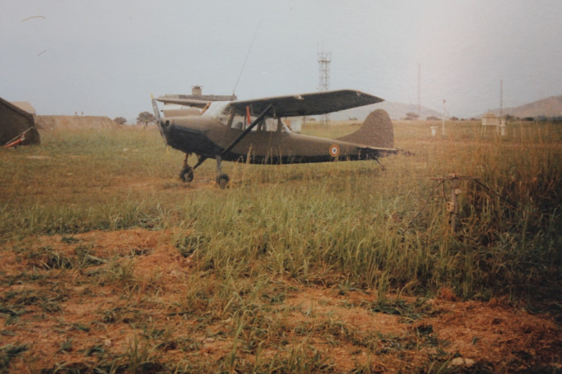 L-19 à Bangui en 1985, photo 4 Alat.fr