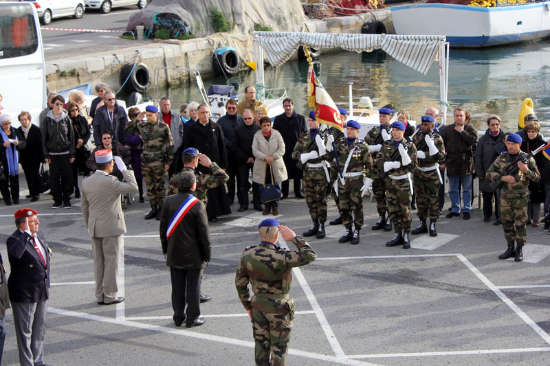 Samedi 3 Décembre 2011, cérémonie de jumelage entre le 5e RHC et la ville de Port-Vendres. Alat.fr