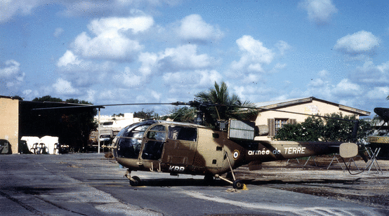 DETALAT Djibouti : ALOUETTE III n° 1249/KBB le 15 août 1984. Alat.fr