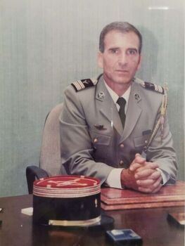 Lieutenant-colonel Le NEVEN, chef de corps 1er RHC Phalsbourg Alat.fr