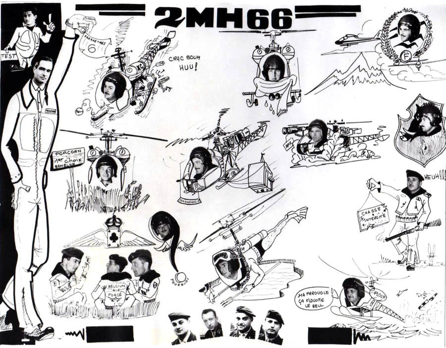 photo cahier de stage du 2MH 1966 Alat.fr