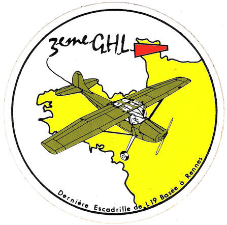 Autocollant escadrille avions 3e GHL Alat.fr