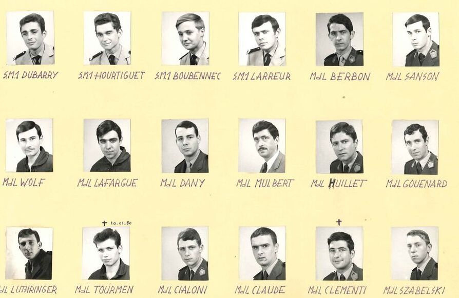 Photos des élèves du stage 3 PH 1971-B Alat.fr