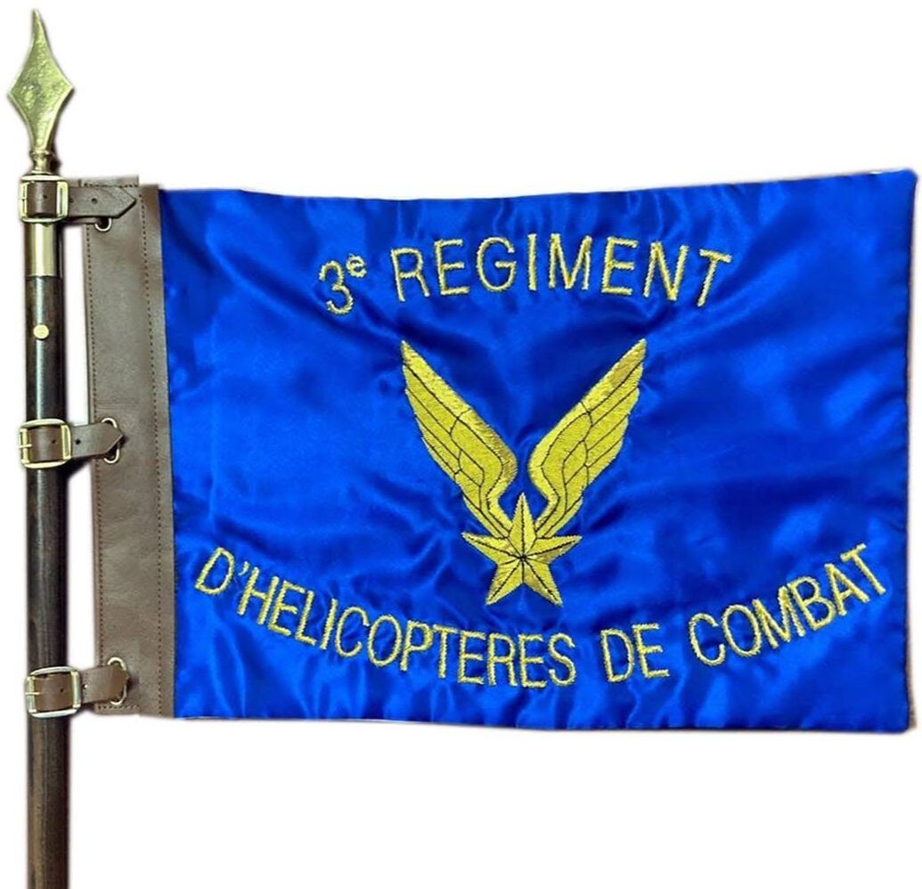 Fanion de l’escadrille des services d'aérodrome du 3e RHC Alat.fr 