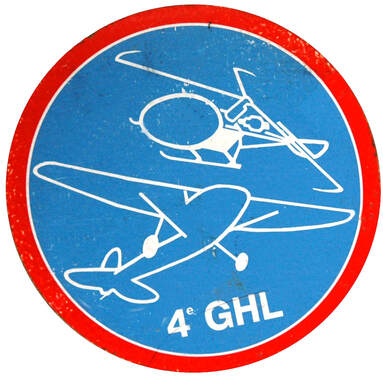 Autocollant 4e GHL L-19 et AL II Alat.fr