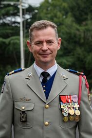 Colonel PALIARD, chef de corps du 5e RHC Alat.fr