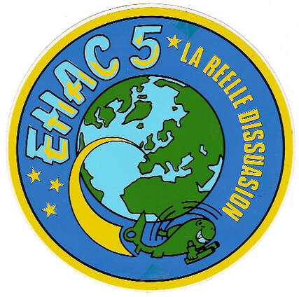 Autocollant 5e EHAC type 1 du 5e RHC Alat.fr