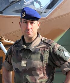 Colonel PERATA, chef de corps 9e RSAM Alat.fr