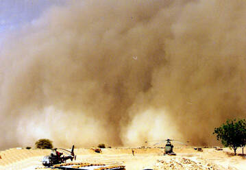 Manta : vent de  sable (2) à Ati. Alat.fr