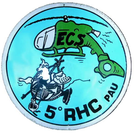 Autocollant ECS type 2 du 5e RHC Alat.fr